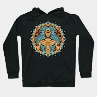 Mystic Melodies: Spiritual Alchemy in Art Hoodie